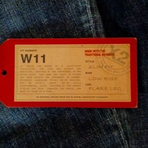 Slim fit denim jeans